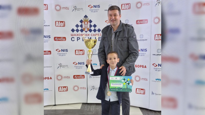  Arsenijević osvojio titulu kadetskog prvaka Srbije 
